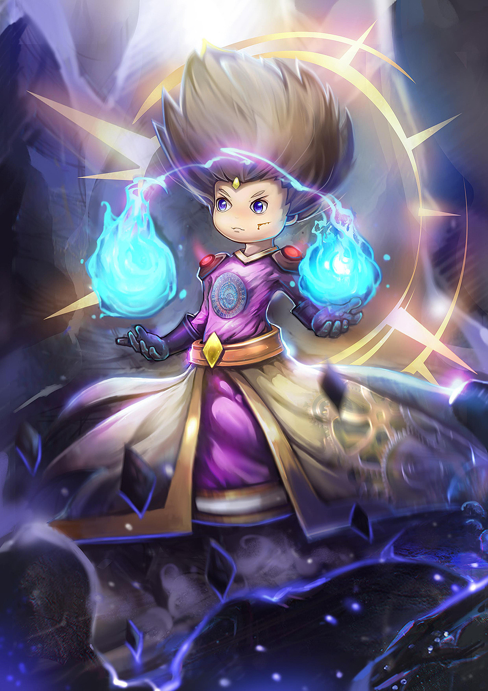 q版角色原画设计