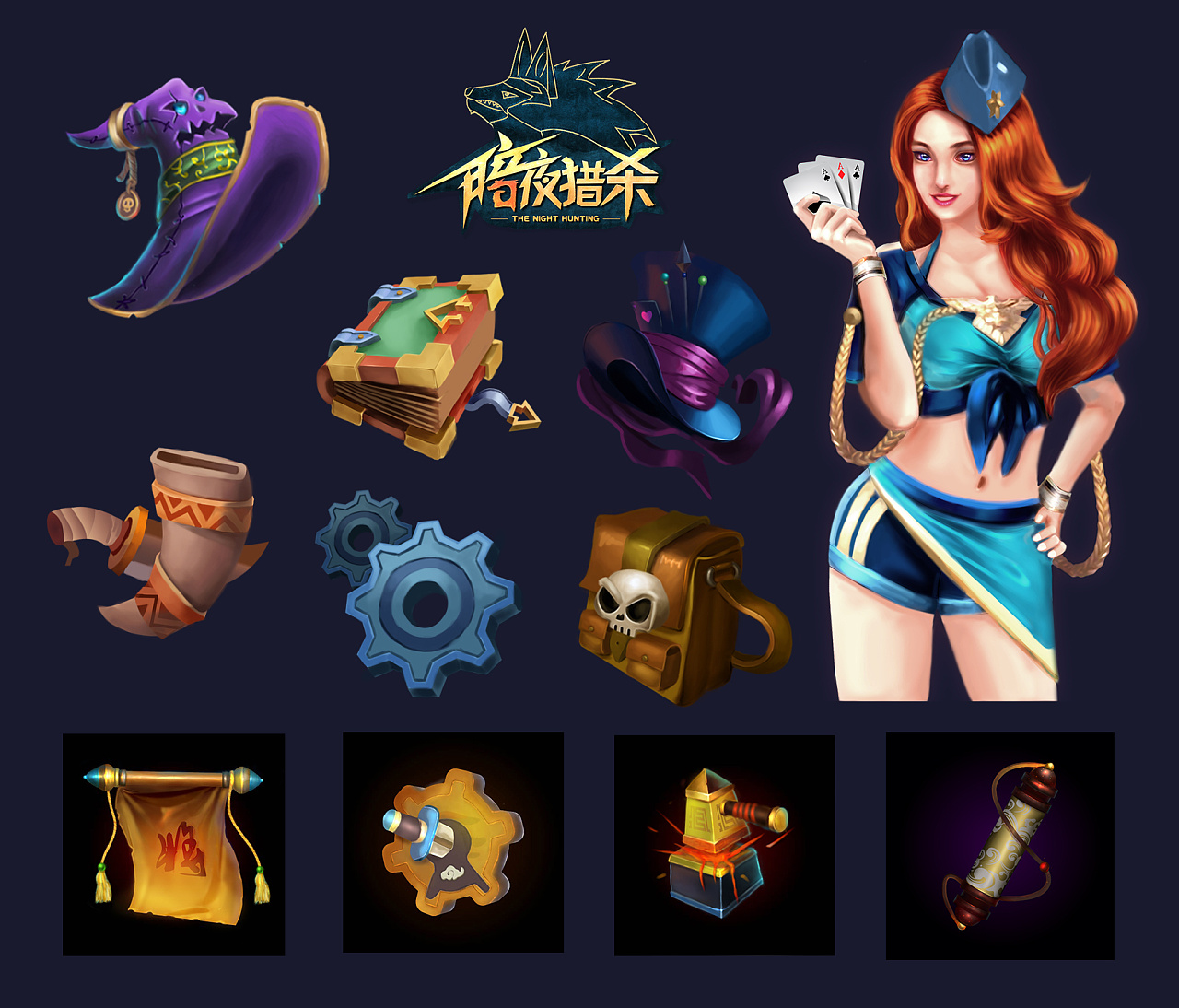 游戏图标|ui|游戏ui|安奕君 - 原创作品 - 站酷 (zcool)