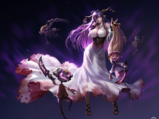 匠人绘19秋游戏原画美宣精品班 学生立绘作业vol.