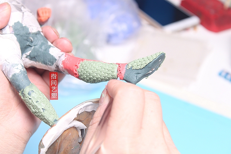 贺加贵面塑软陶(关羽）（图ZNzk5MjEzMTI=） - 手办/模玩 - 站酷设计师贺加贵3D翻糖原创素材 - 站酷ZCOOL