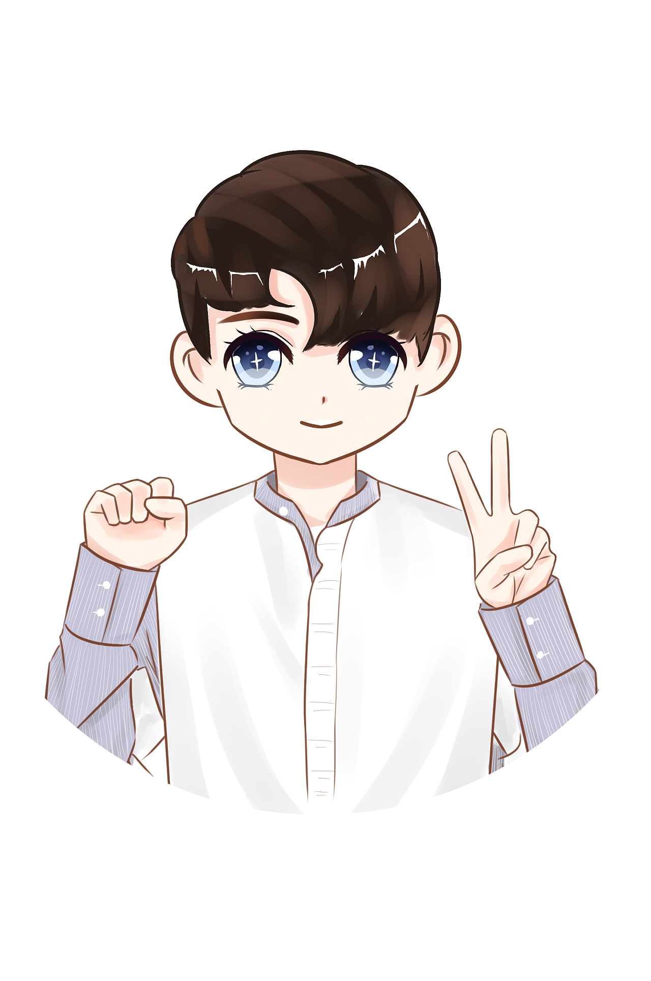 人物转手绘—任嘉伦|动漫|单幅漫画|太懒 - 原创作品 - 站酷 (zcool)