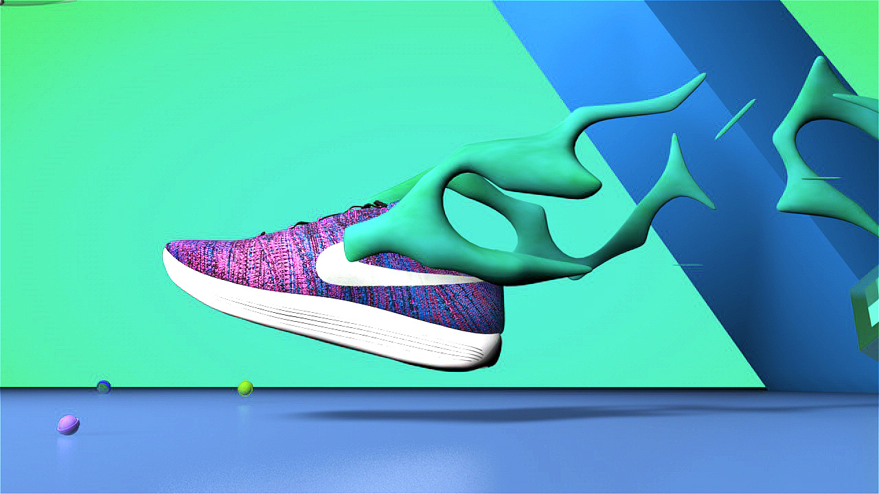 nike air创意动画