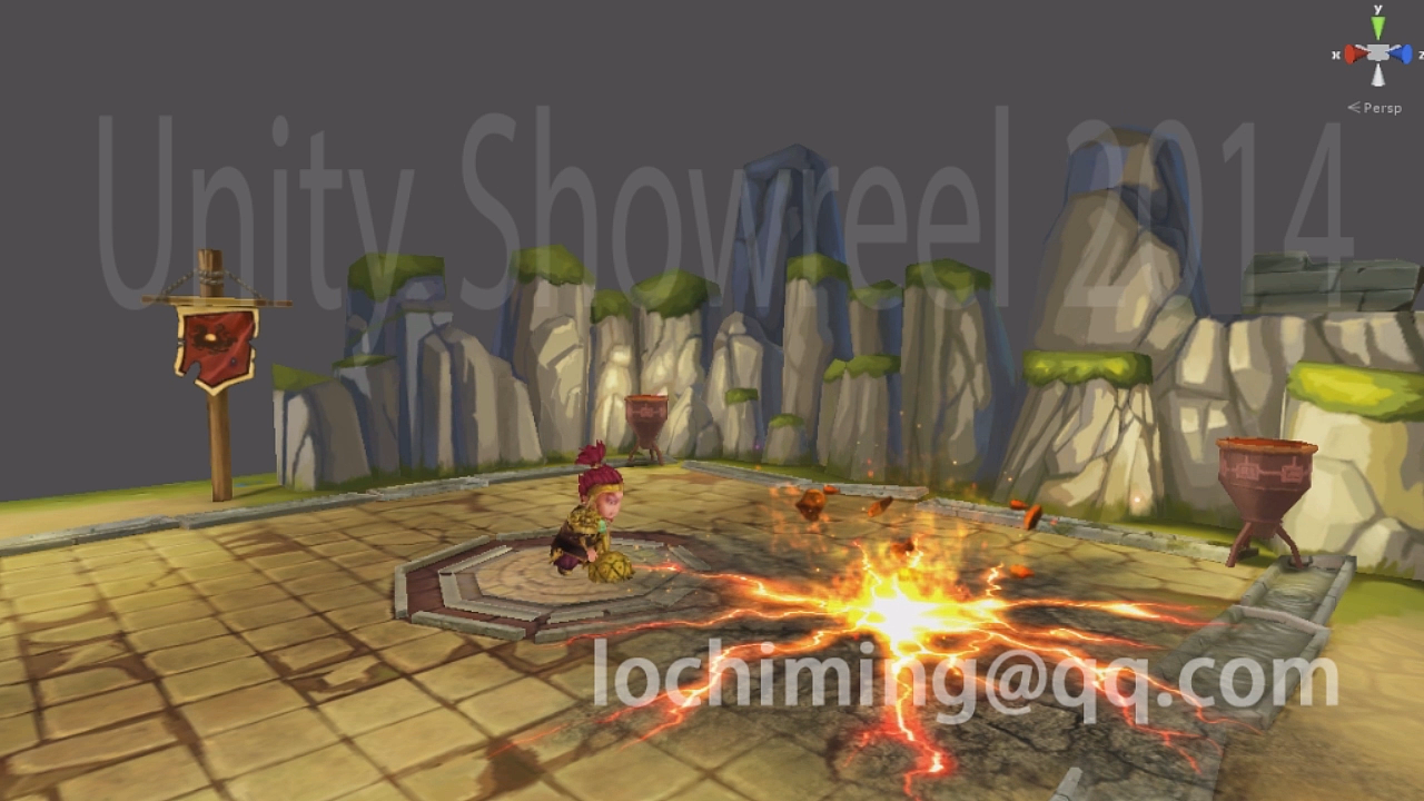 2014年 U3D游戏特效