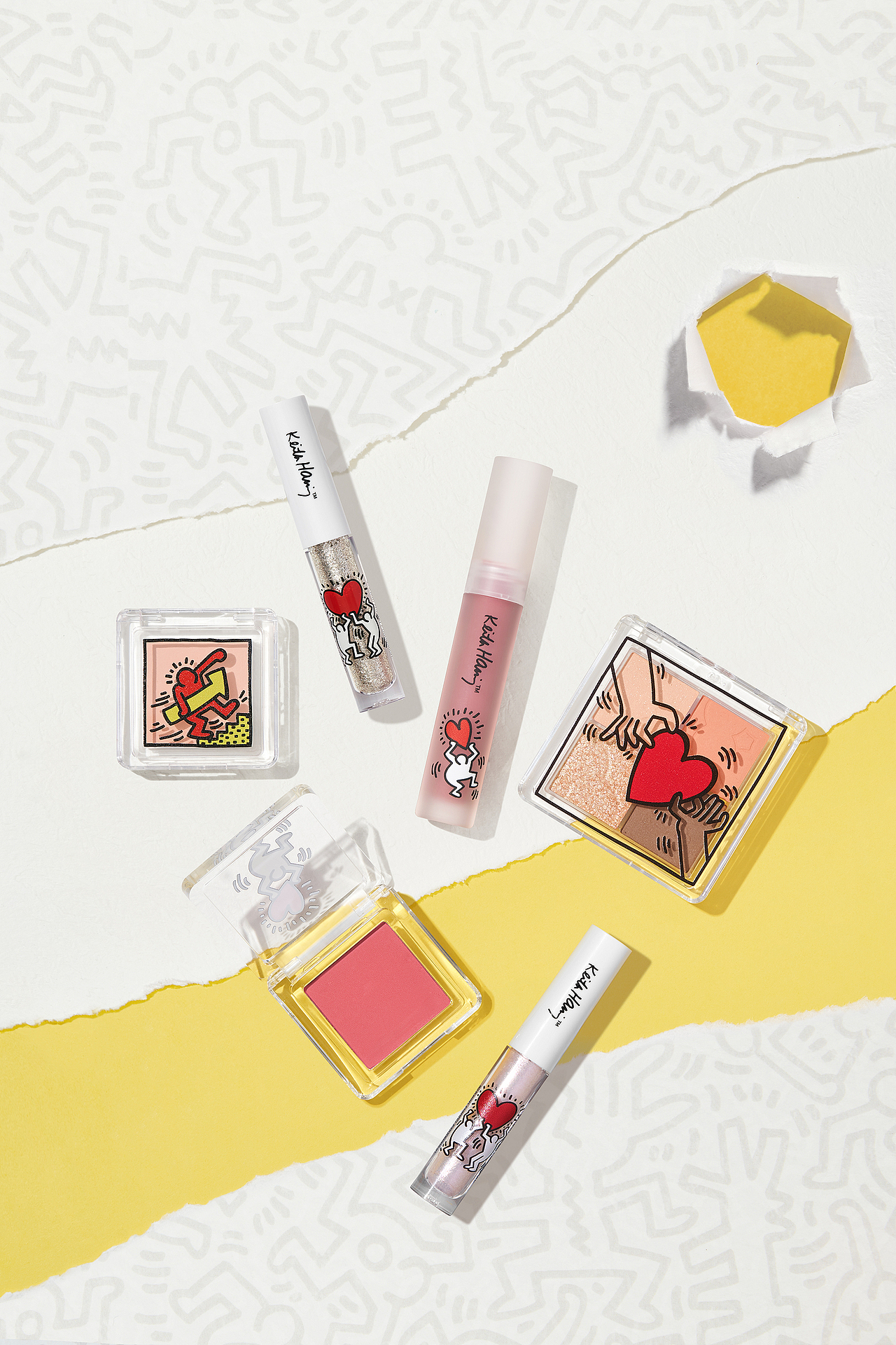 橘朵彩妆产品组合拍摄