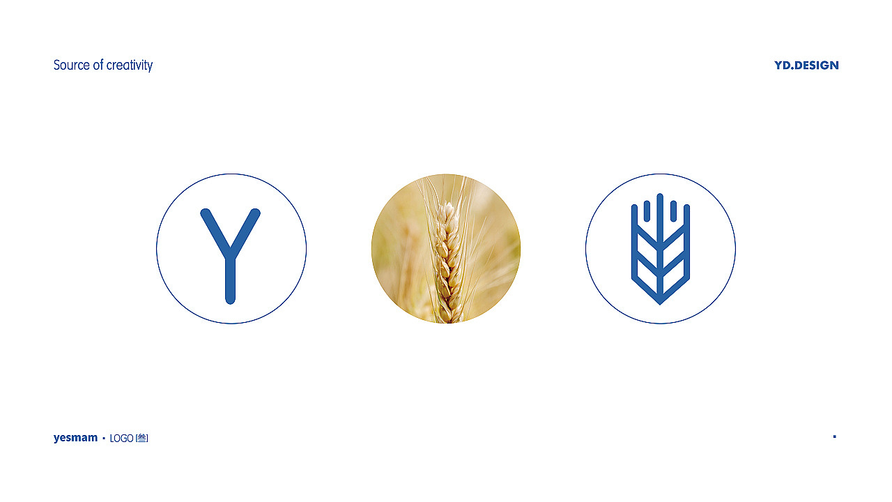 《也是麦》 logo提案及其物料设计