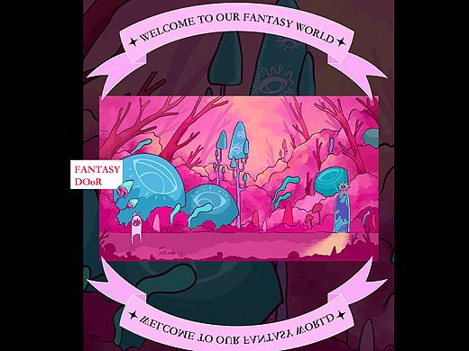 来自FANTASY DOor的公主们！（个人主页-ZNTY1OTYyNDg=） - 艺术插画 - 站酷设计师梦笛笛原创素材 - 站酷ZCOOL