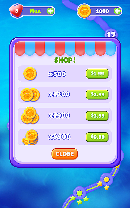 海洋三消游戏（图ZMzAwNTQ0NTI=） - 游戏UI - 站酷设计师10ldye原创素材 - 站酷ZCOOL