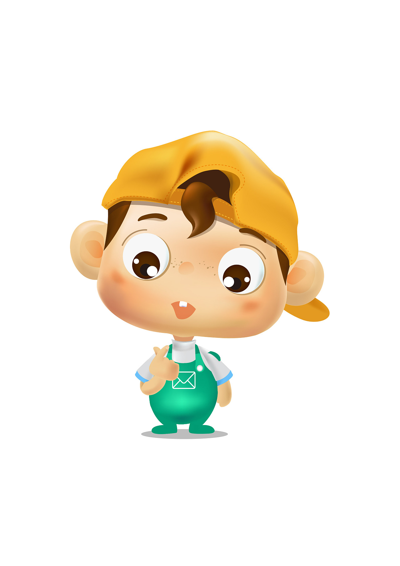 中国邮政山东区吉祥物设计|平面|ip形象|mengmeng999361 - 原创作品