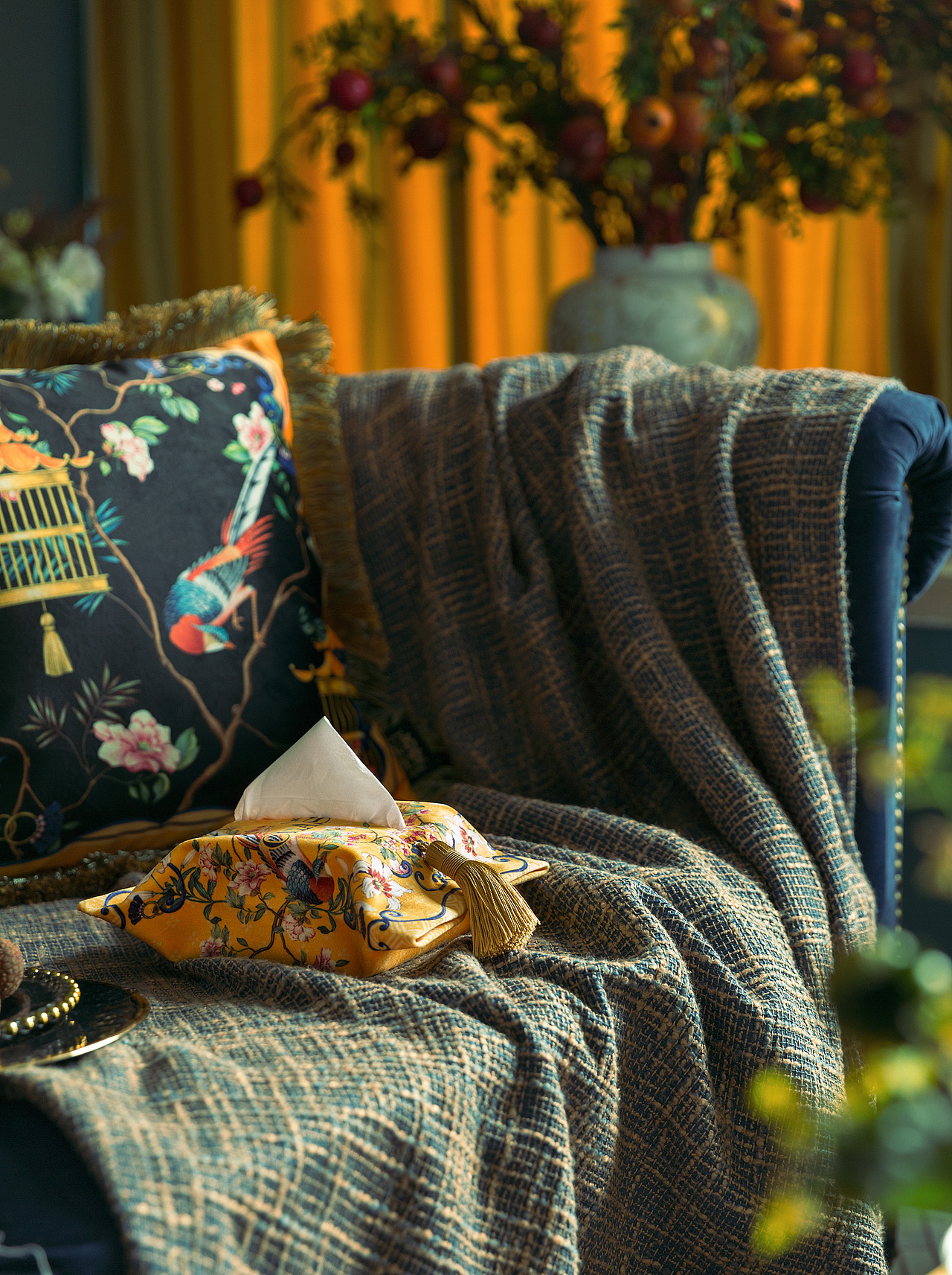 中式 花鸟纸巾盒（图ZMjEyNDU5NjAw） - 产品摄影 - 站酷设计师一土月鸟原创素材 - 站酷ZCOOL