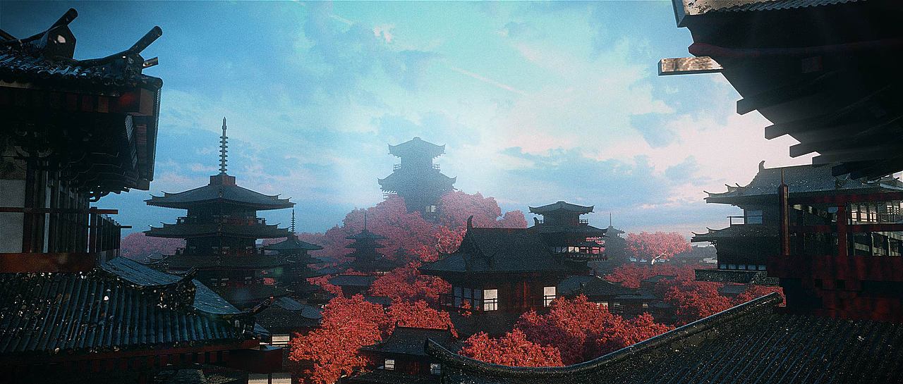 寺庙场景