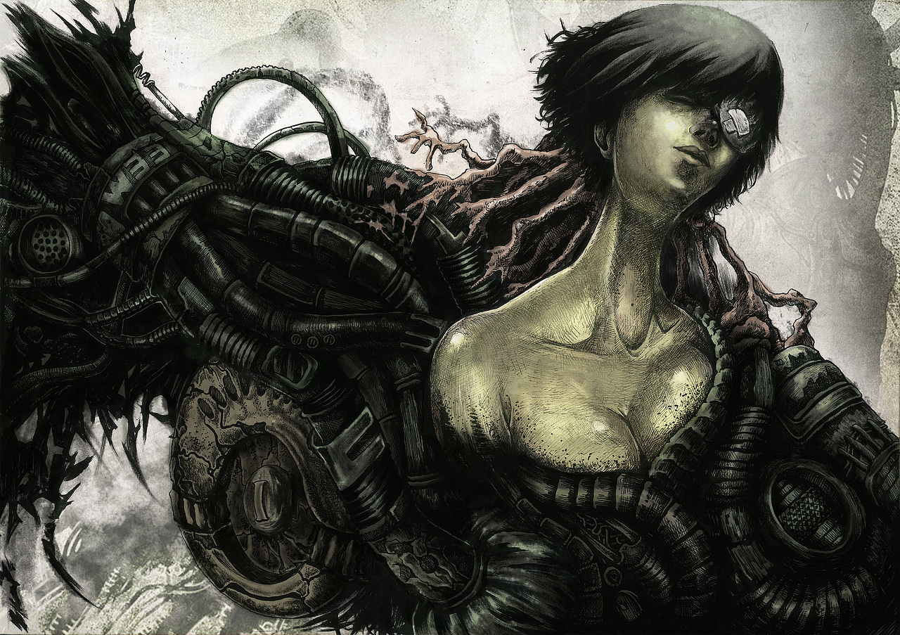 Another Reflection 17.7.3
用PS做了造型上的微调和后期上色后,画面较之前更柔和,也是自己期待的比较理想的效果(还是怂到不敢在纸上duang~)