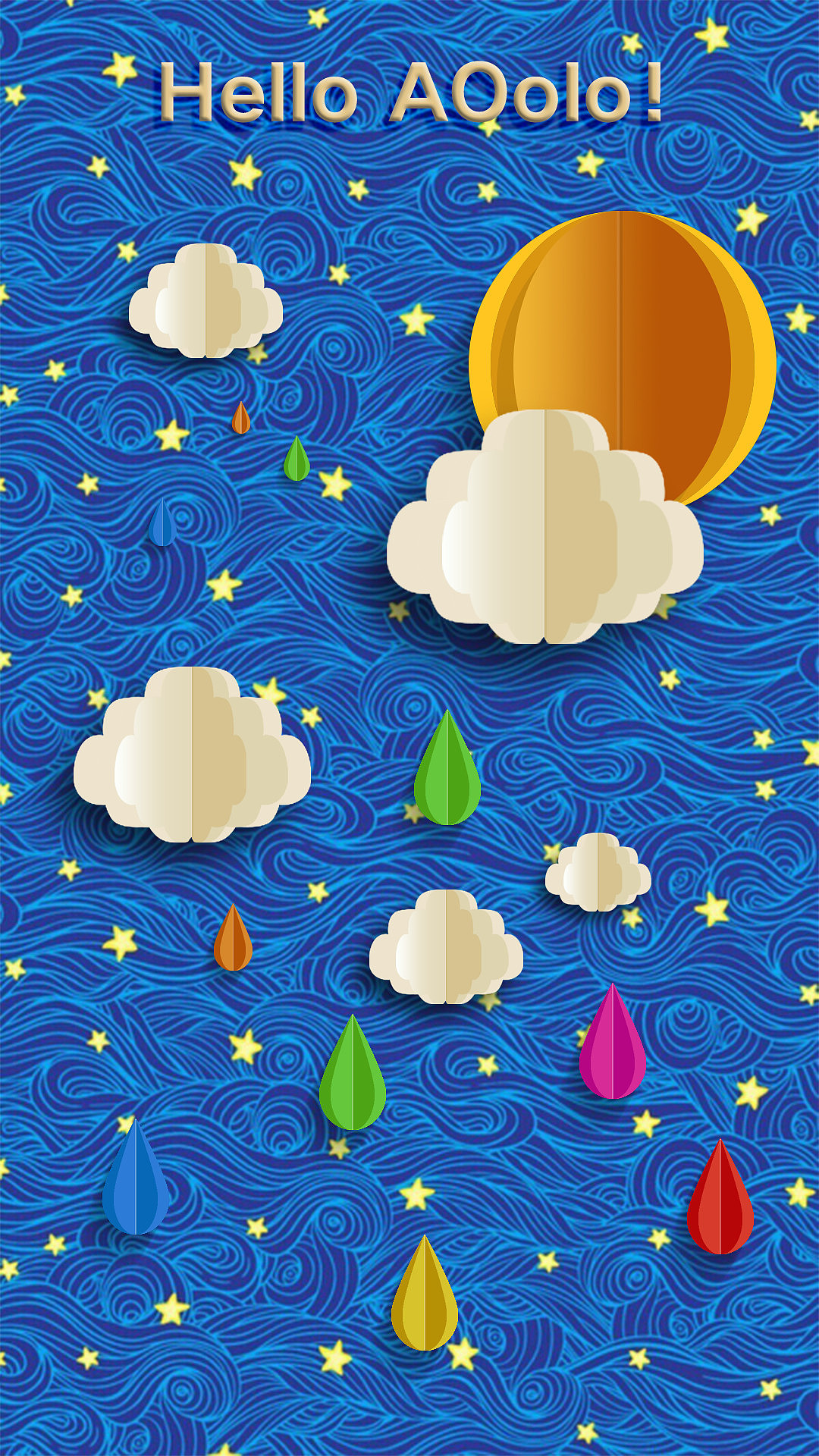 折纸天气图-AOole(●—●)（图ZMzQyMjI4MzY=） - 新锐潮流插画 - 站酷设计师枭方Max原创素材 - 站酷ZCOOL