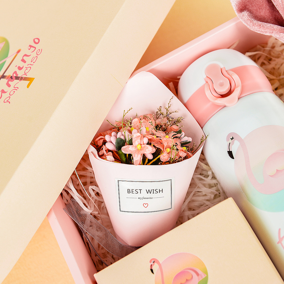 产品摄影 ins少女风礼物盒