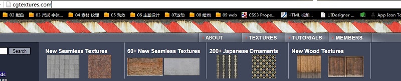 http://cgtextures.com.  一个贴图材质 素材站，01，