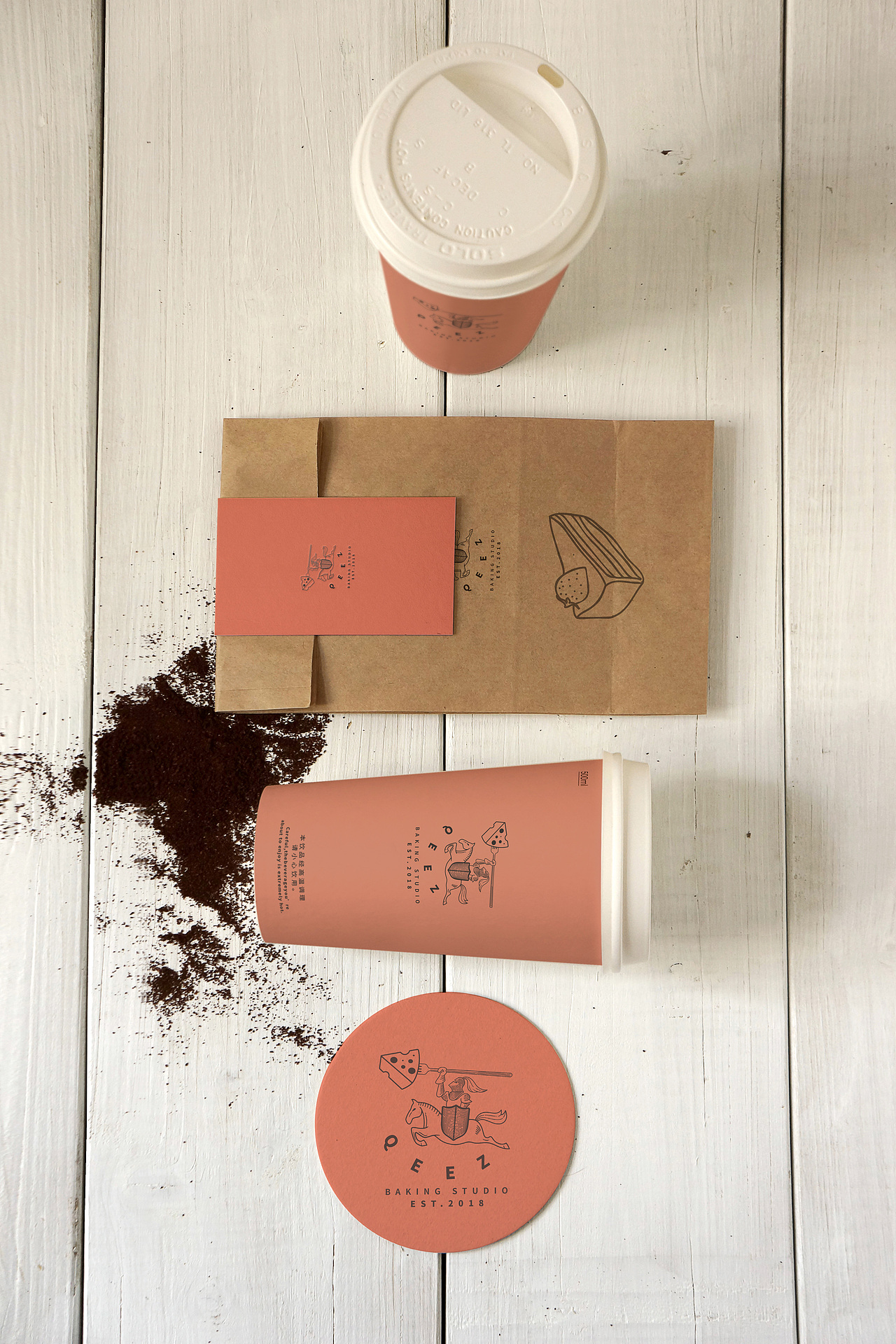 一个logo-QEEZ法式烘工坊logo设计