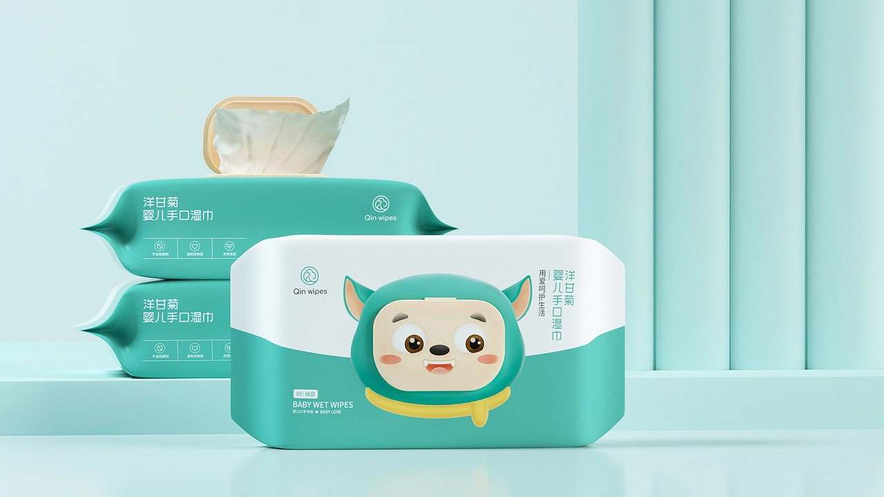 湿巾包装设计