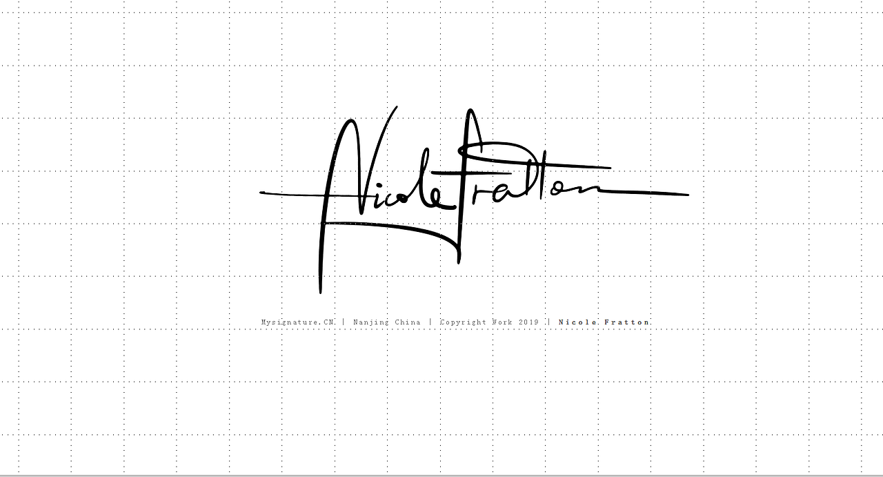 英文签名设计丨signature logo丨艺术签名设计丨个性签