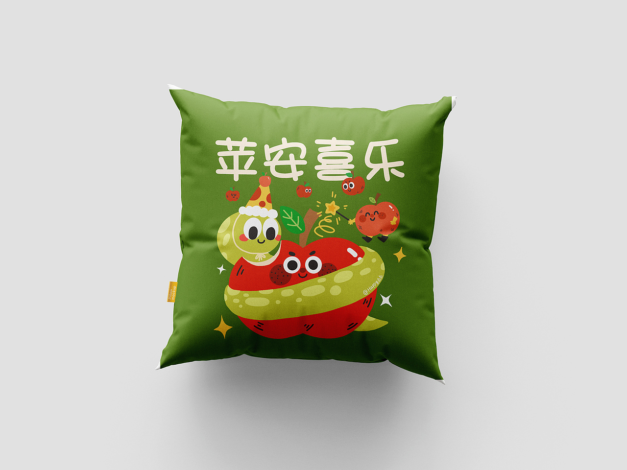 蛇年形象设计～平安喜乐（图ZMzc1NzE0ODY0） - 图案 - 站酷设计师Happy点点原创素材 - 站酷ZCOOL