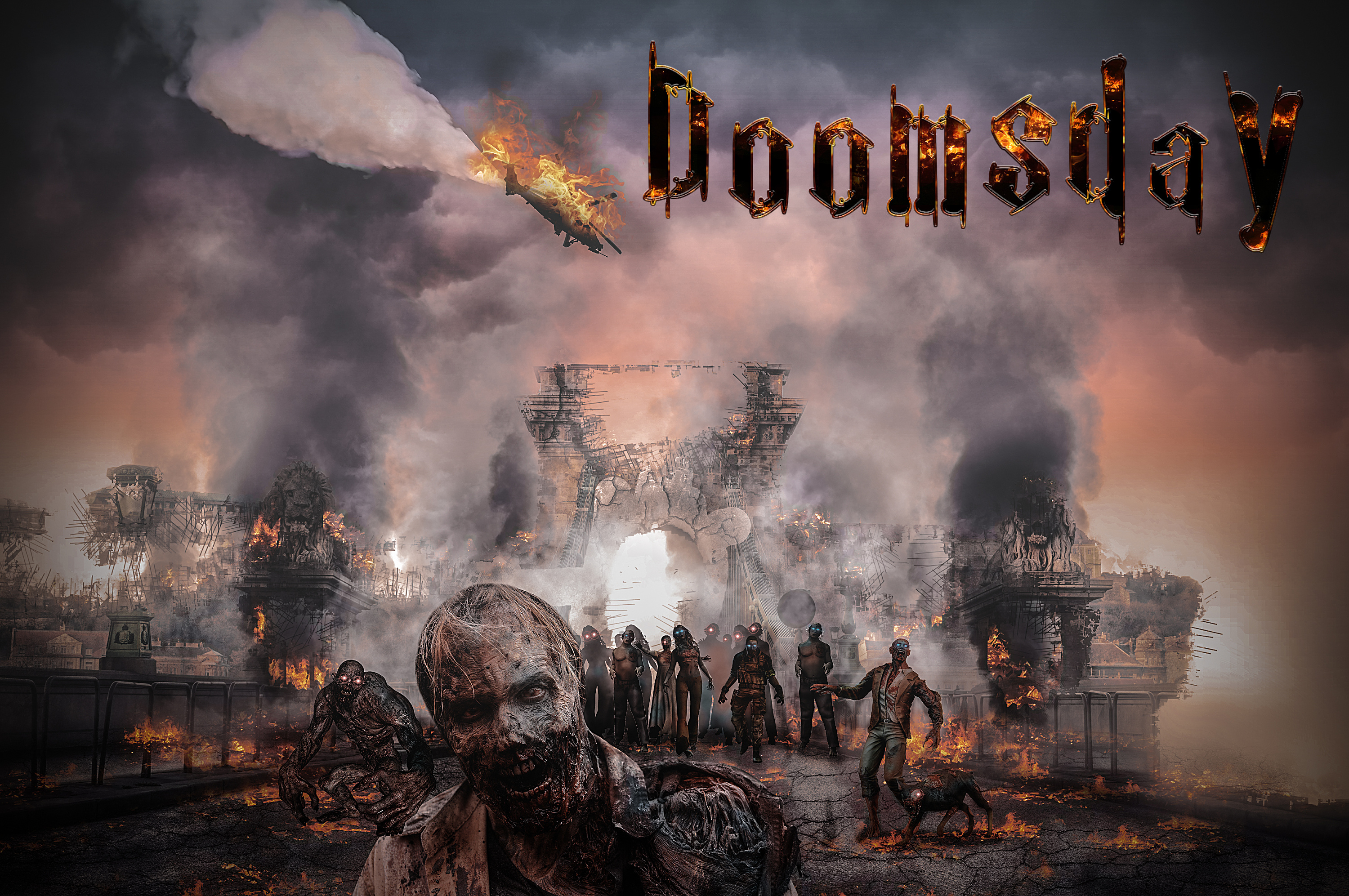 丧尸合成|平面|海报|巴勃罗鲁伊斯t锐 - 原创作品 - 站酷 (zcool)