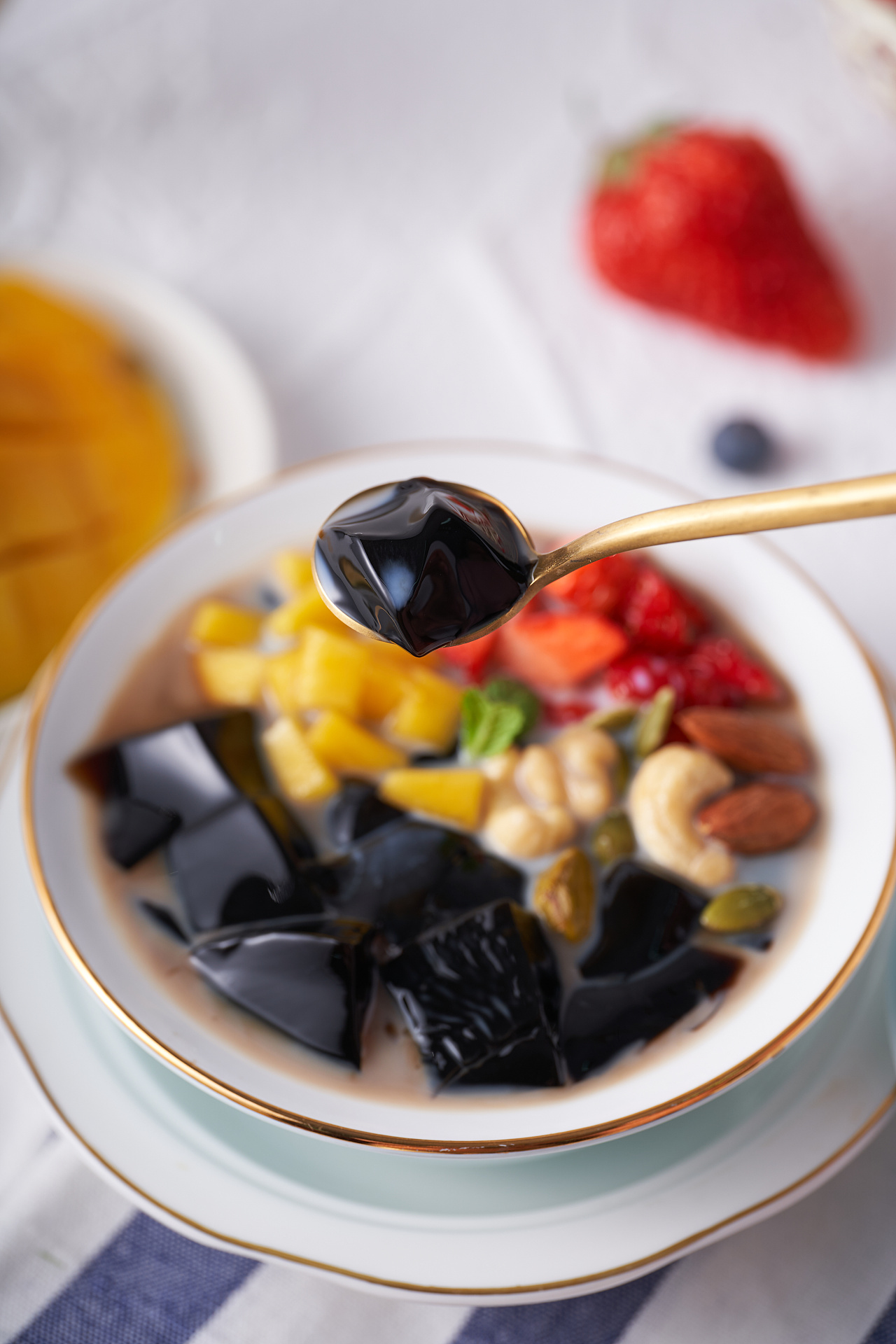 仙草冻拍摄|摄影|美食摄影|也望文化 - 原创作品 - 站酷 (zcool)