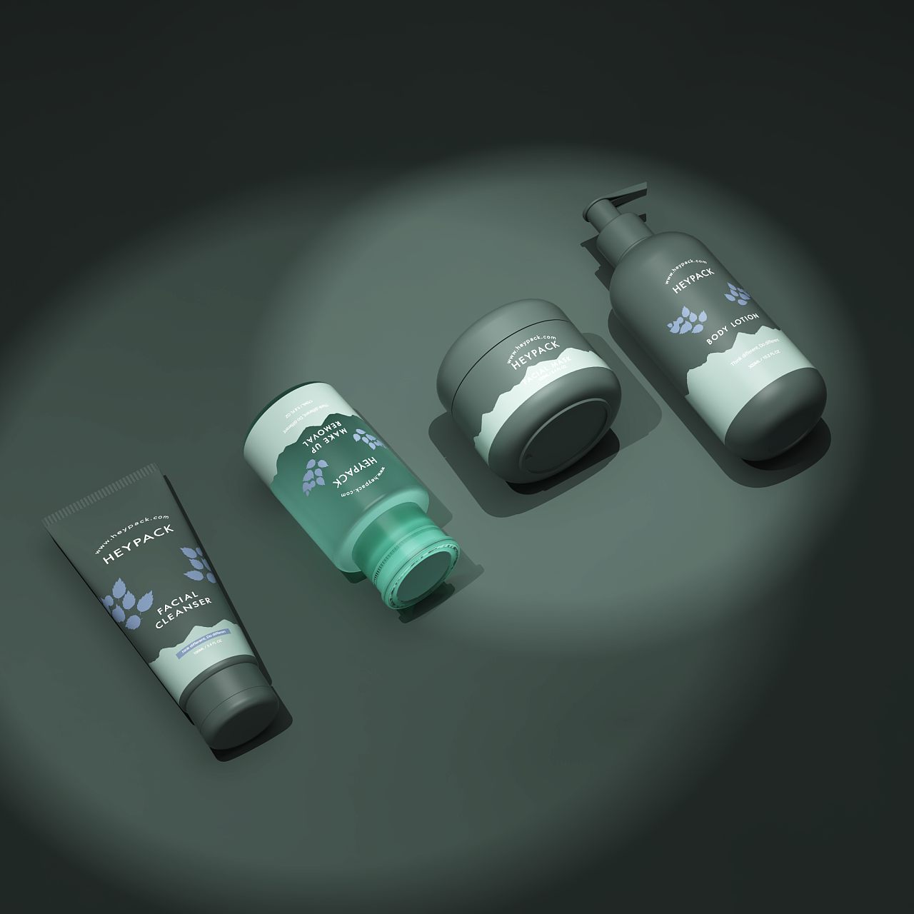 化妆品瓶子颜色搭配与印刷设计|工业/产品|生活用品|zhu874920856