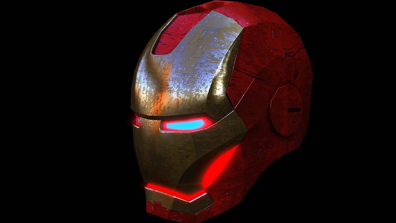 钢铁侠头盔渲染（图ZMTQyMTk0NTY4） - 工业用品/机械 - 站酷设计师罗大炮原创素材 - 站酷ZCOOL