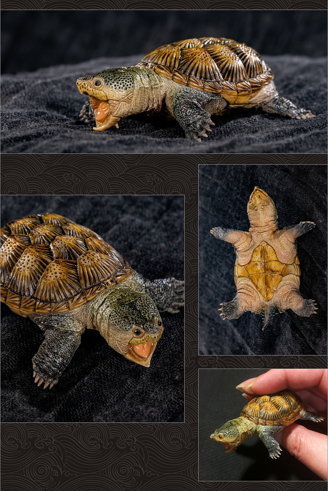 天下龟心——掌中宝迷你龟模型系列