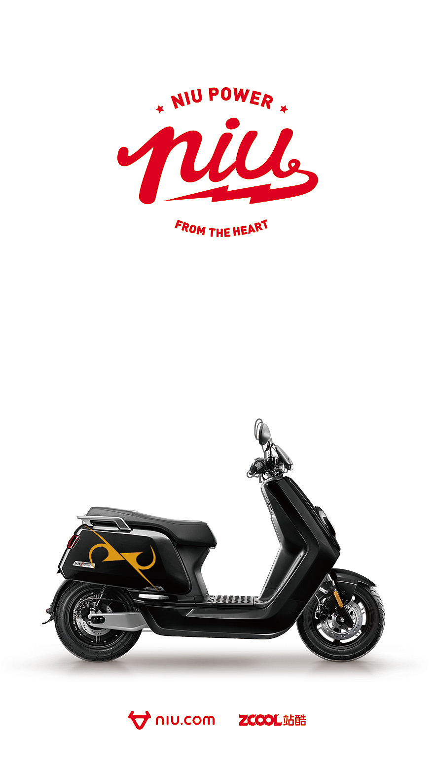 小牛电动车贴|平面|图案|森九senjiu_原创作品-站酷zcool