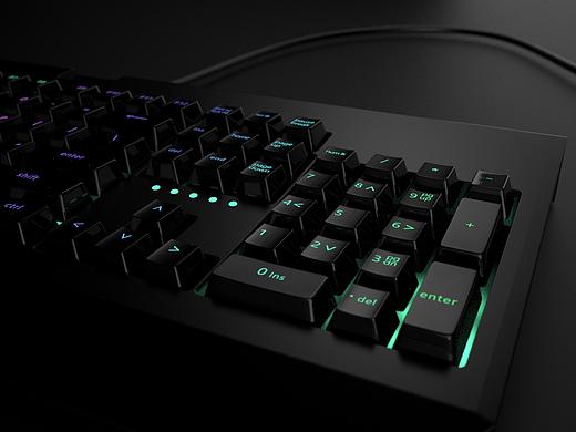 键盘渲染动画作品