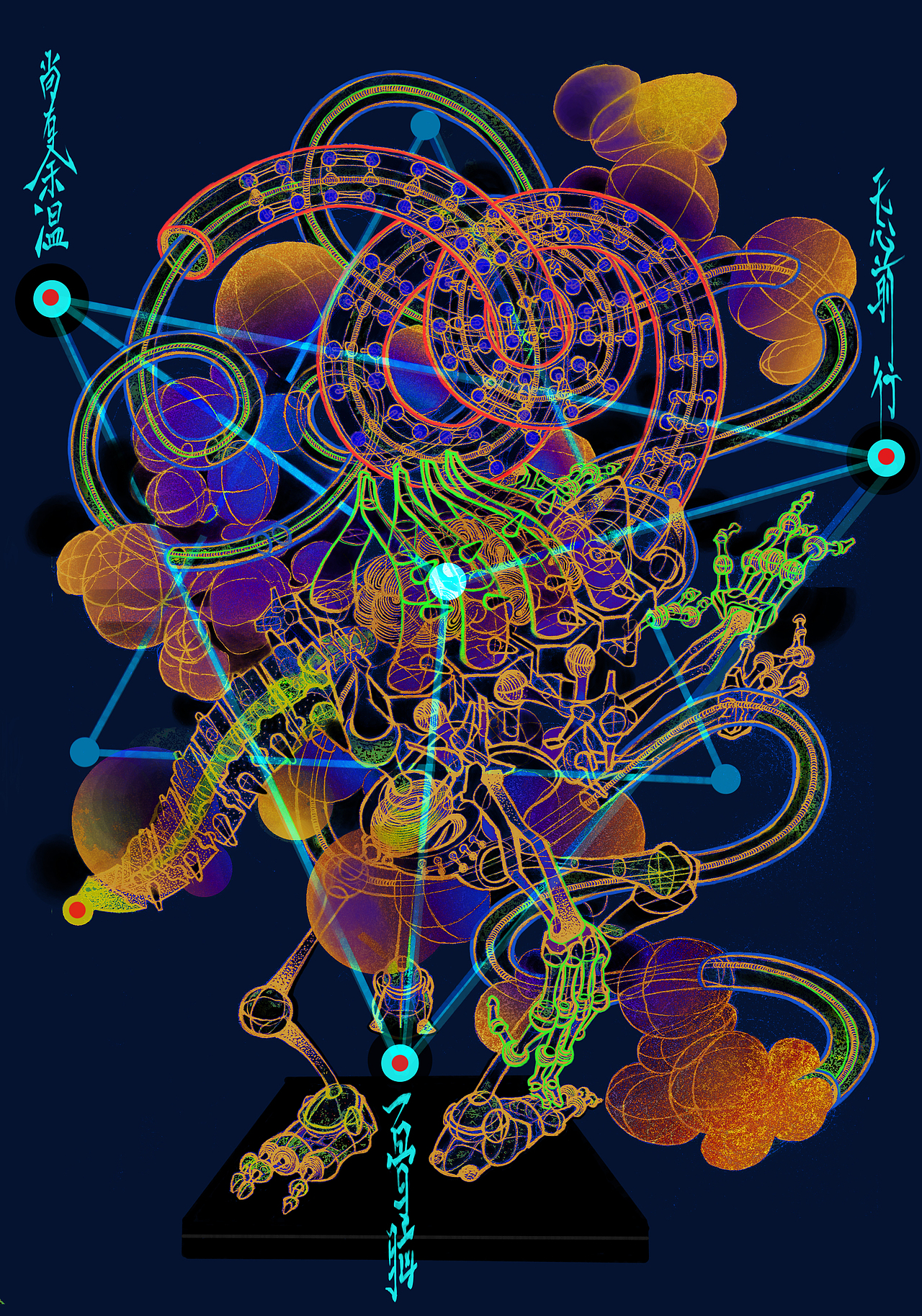 【结构线体实验作品】（图ZMTgxNzQ3ODYw） - 绘画 - 站酷设计师Yasoong原创素材 - 站酷ZCOOL