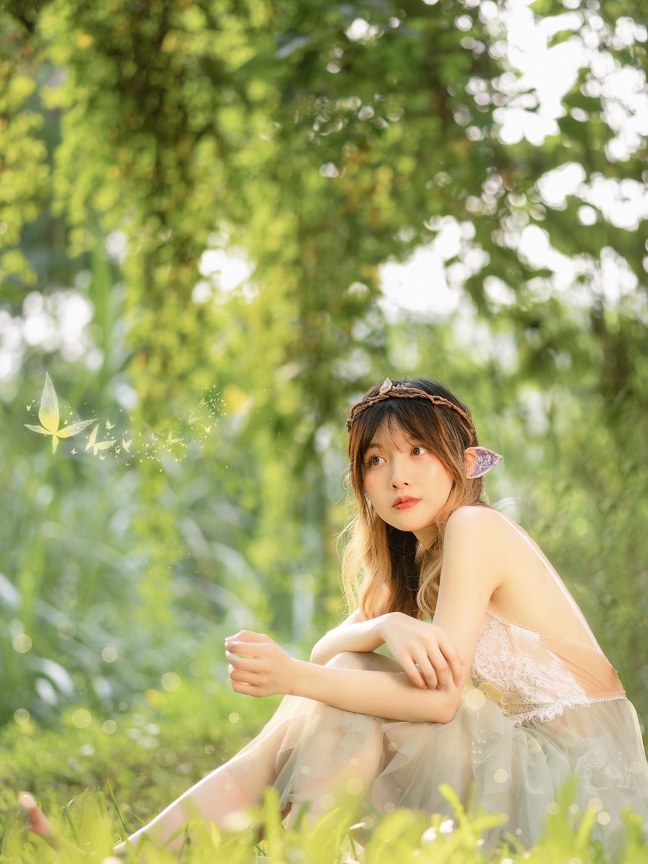 精灵少女（图ZMjY0NTUxMjA4） - 人像摄影 - 站酷设计师这是二宝鸭原创素材 - 站酷ZCOOL