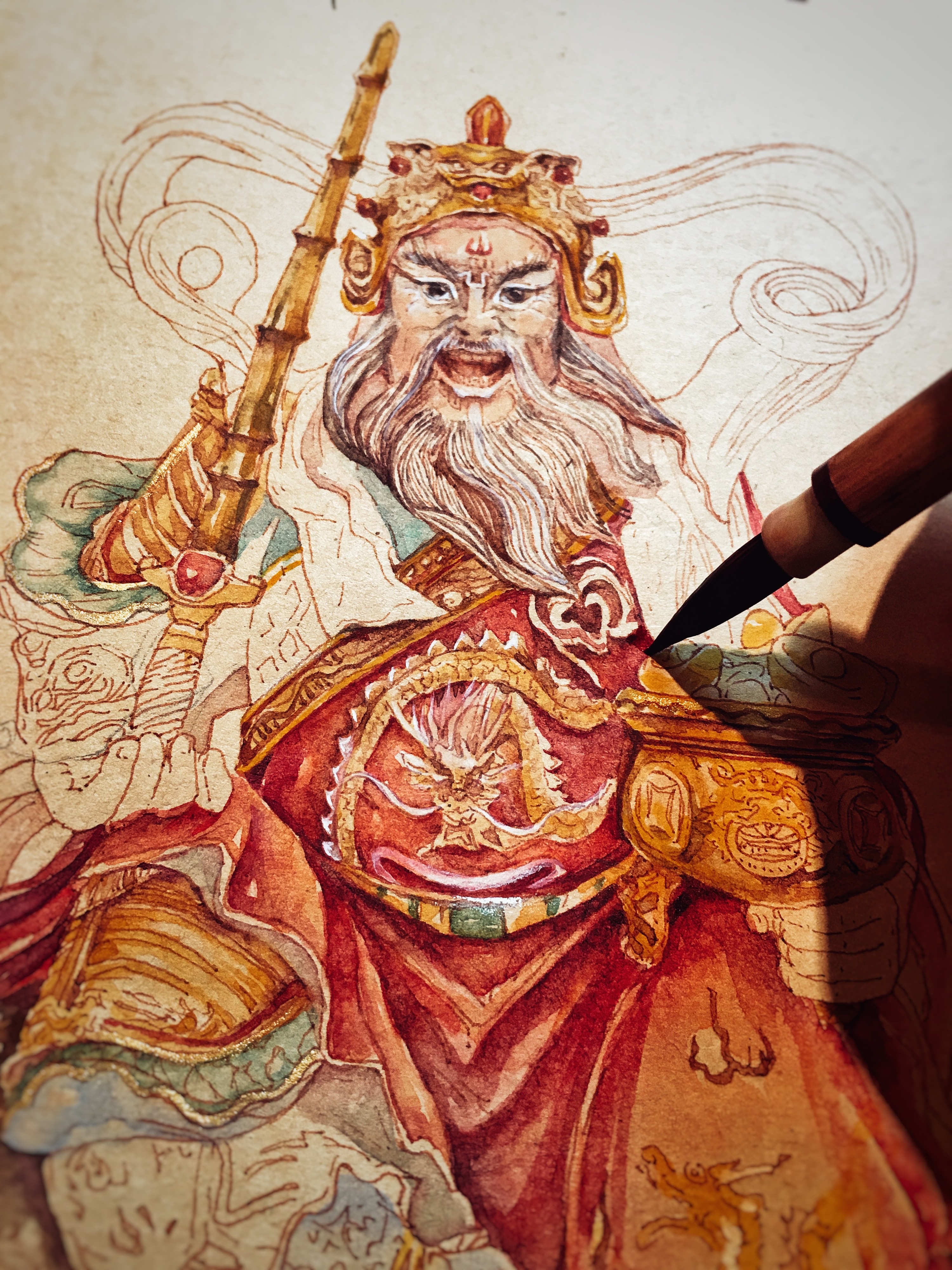 【财神赵公明】-神仙集