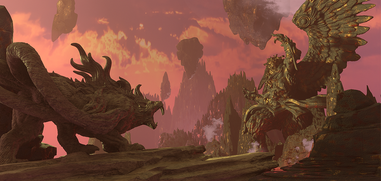 山海经场景设计