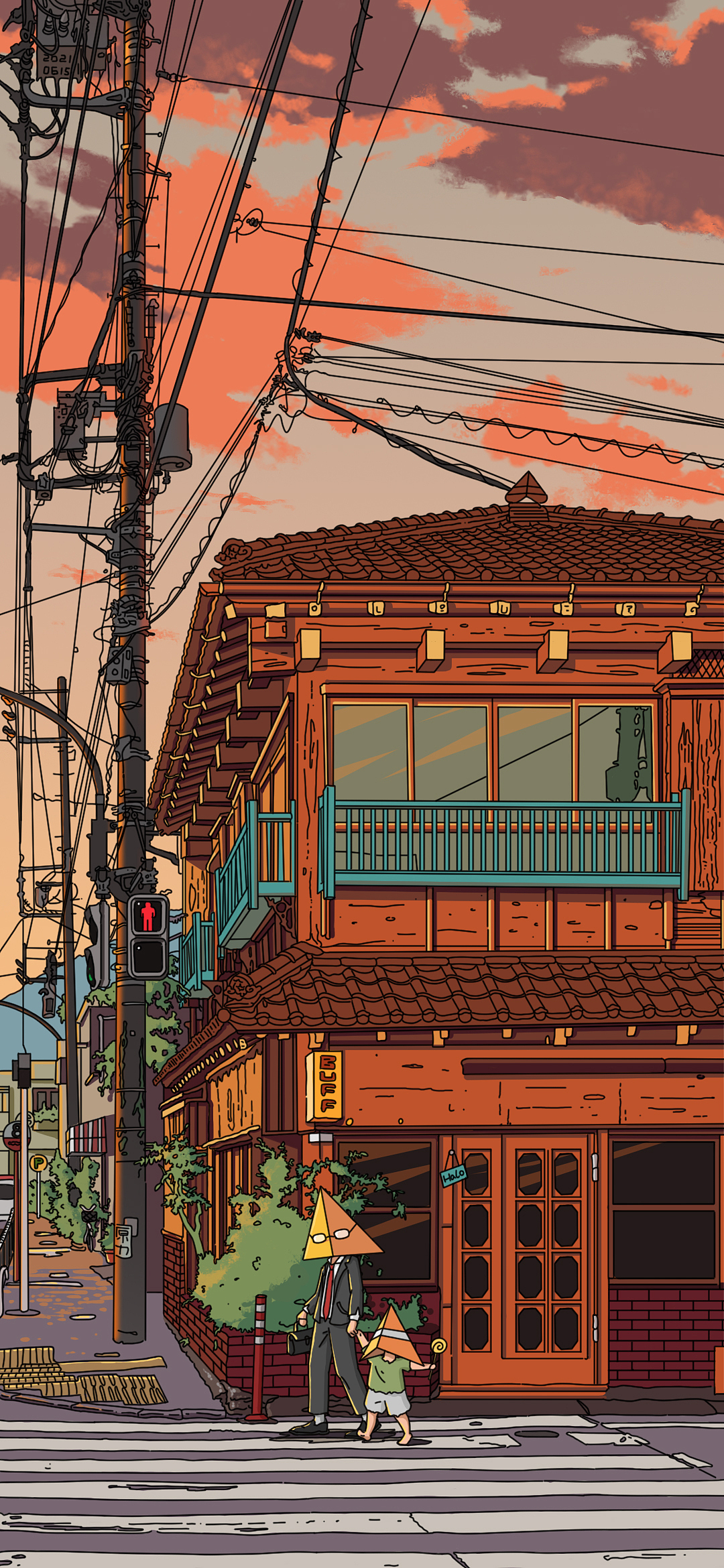 父亲节/MANBUFF插画