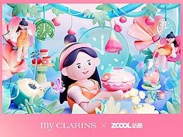 # my CLARINS「美肌食谱」