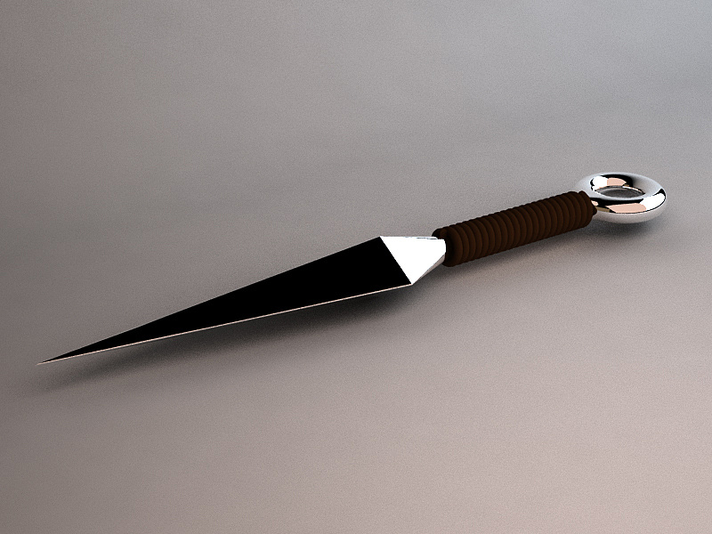 火影苦无——渲染练习