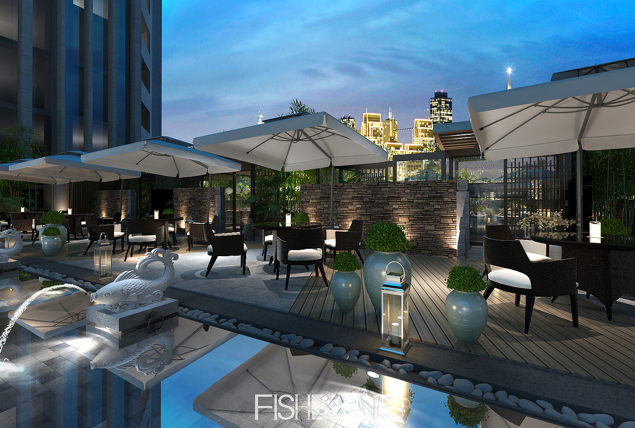 鱼骨设计-城市精品酒店