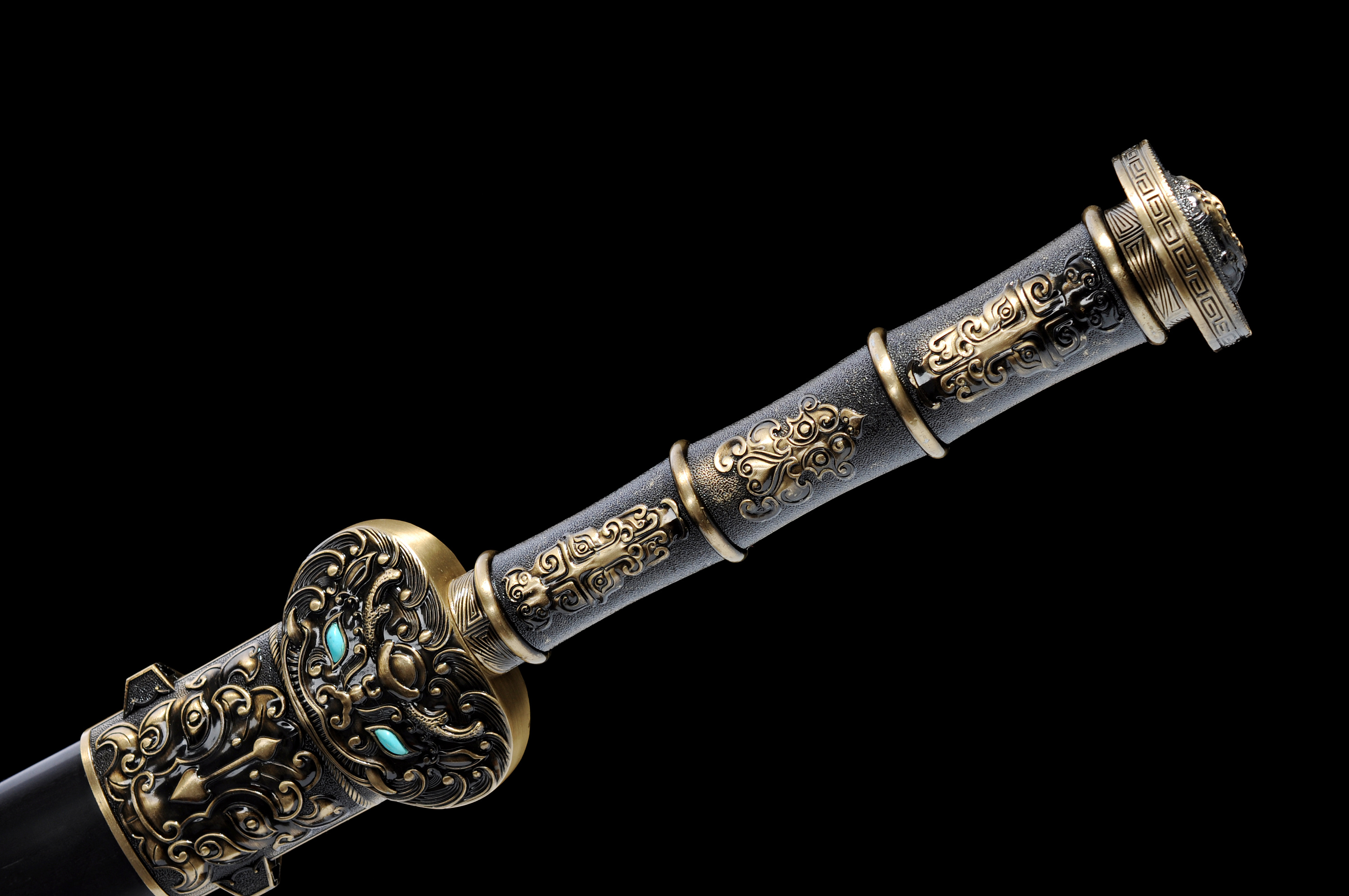 宝剑作品千里决胜风云剑龙泉宝剑铸剑师曾保东作品