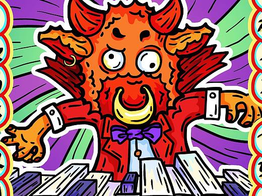 對牛彈琴（個人主頁-ZNTA1NTIzOTY=） - 創(chuàng)作習(xí)作 - 站酷設(shè)計師吶_元丸原創(chuàng)素材 - 站酷ZCOOL