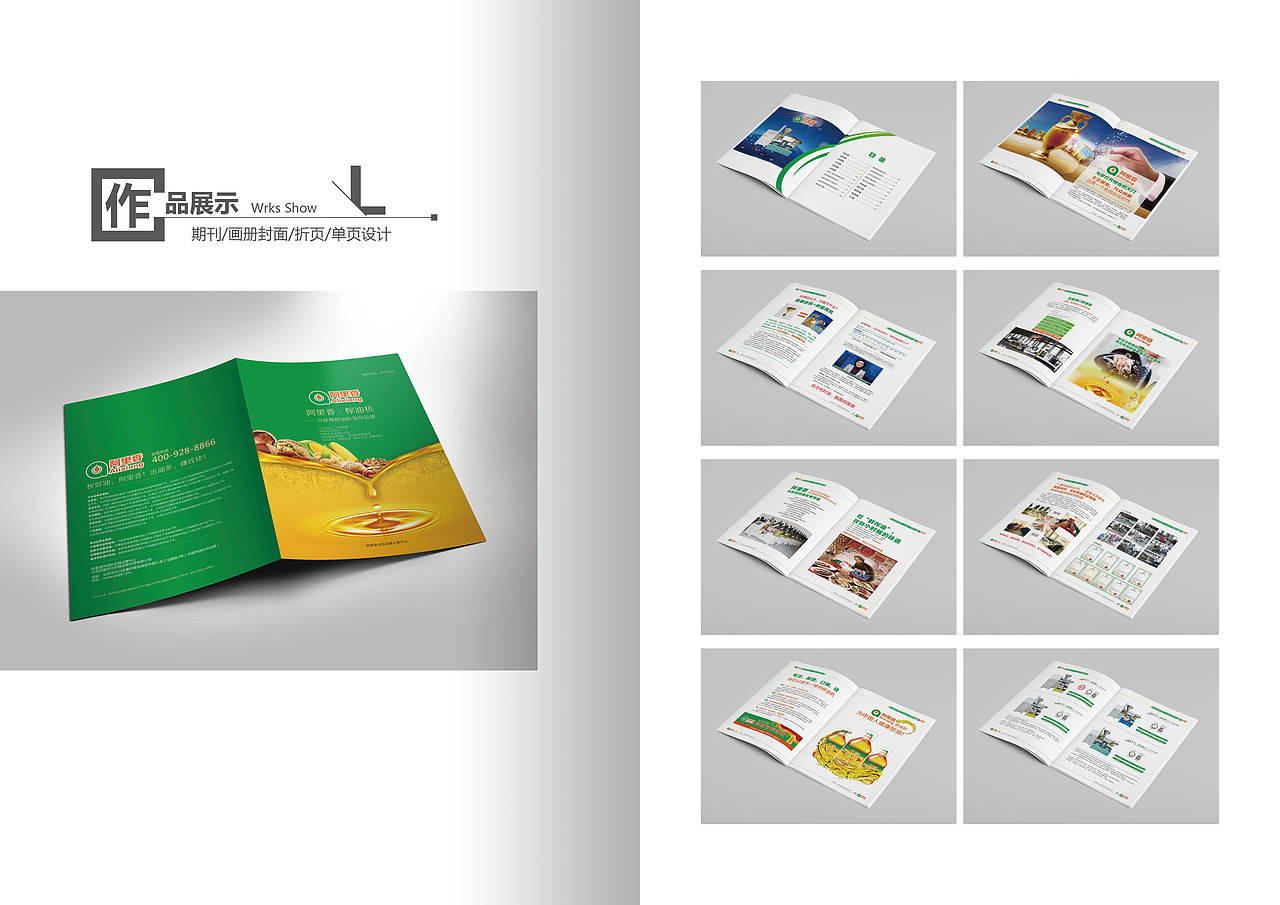 宣传册及易拉宝展示