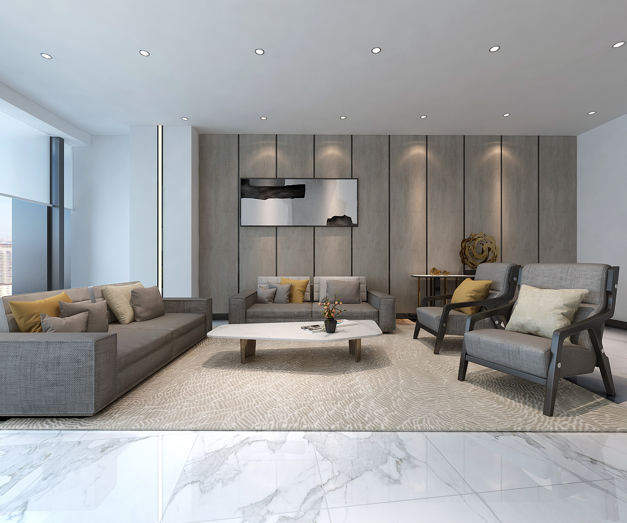 山东卫东化工办公楼设计案例