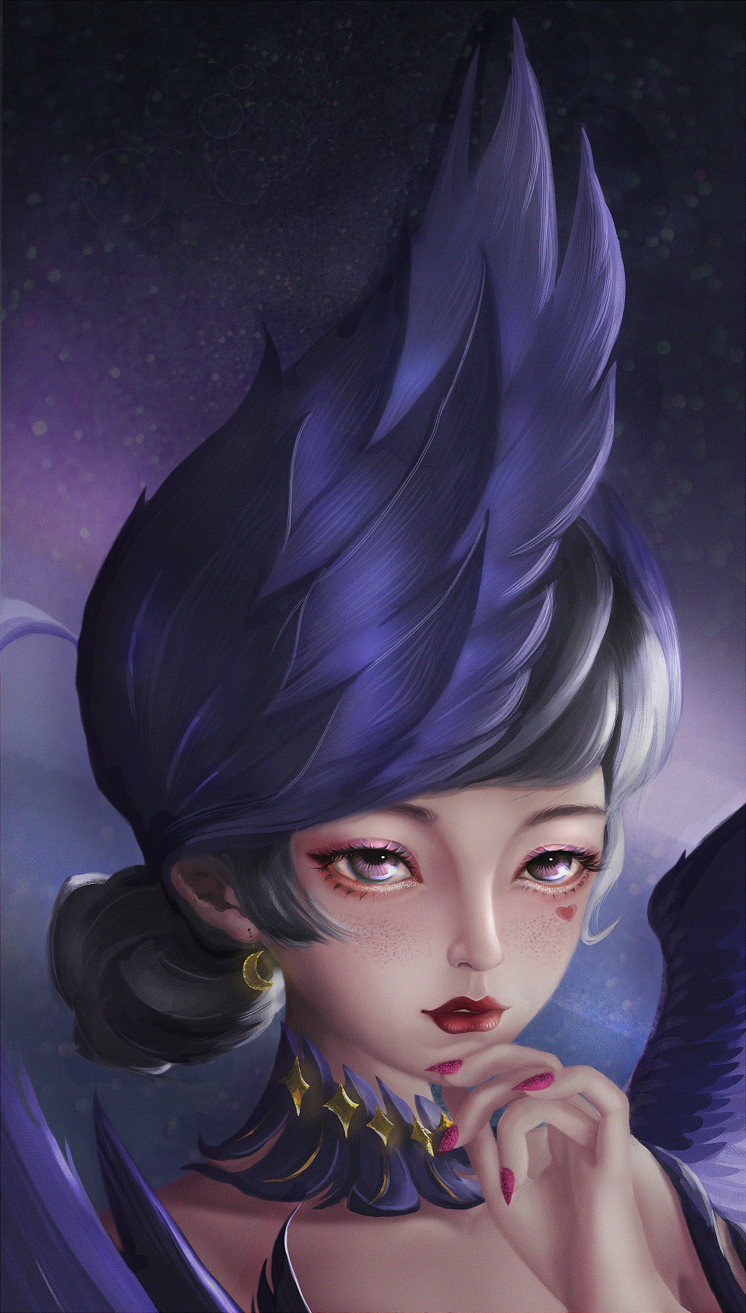 《王者荣耀-小乔-天鹅之梦》厚涂板绘-原创同人