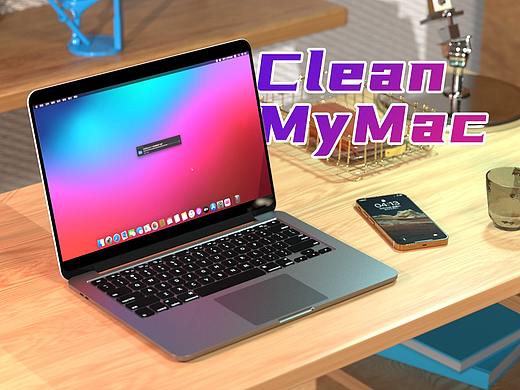 CleanMyMac X三维动画项目