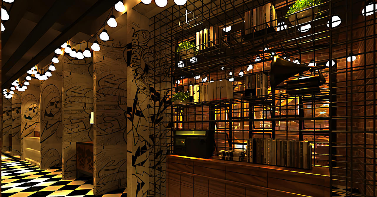 郑州the idea restaurant特色餐厅装修公司设计案例