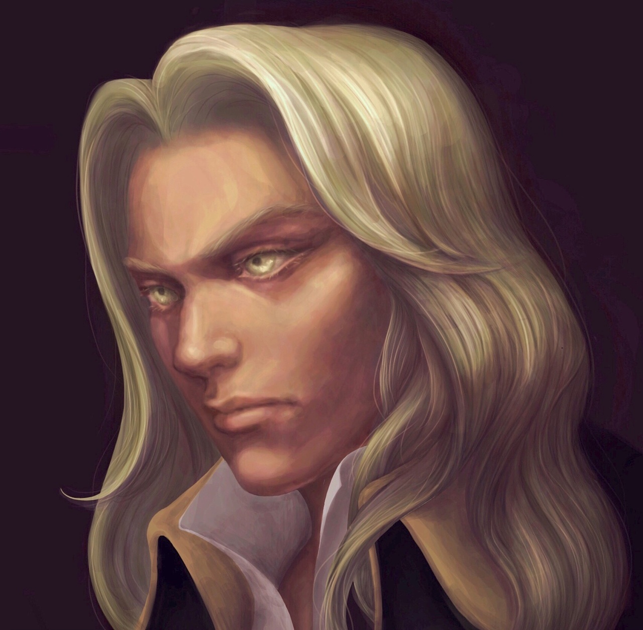 《恶魔城》 同人|插画|商业插画|晕月blurrymoon - 原创作品 - 站酷