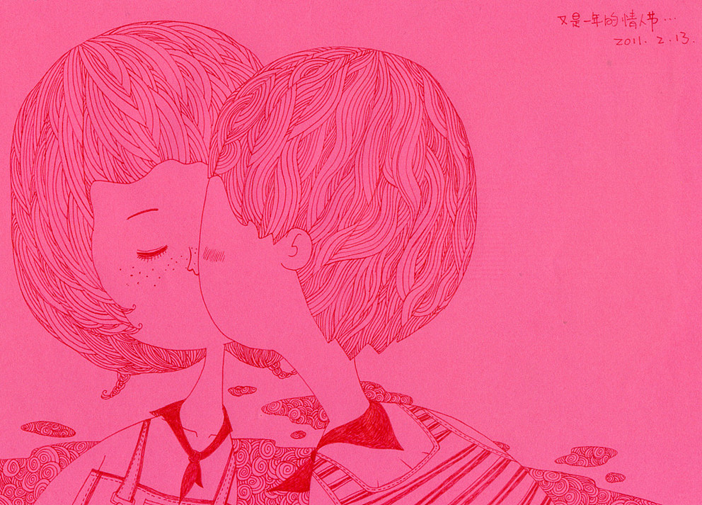 随笔的线描涂鸦