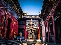 摄影作品-归元寺寺庙