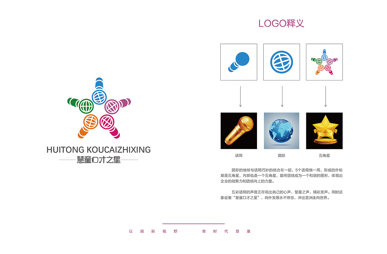 慧童口才之星  教育类logo
