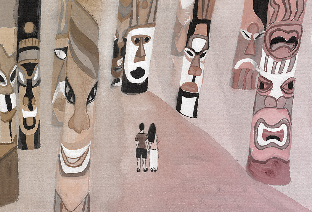 图腾灵魂的载体信仰保护神徽号象征原始部落民俗民风（图ZMjcyMjc0MzYw） - 商业插画 - 站酷设计师隐彰原创素材 - 站酷ZCOOL