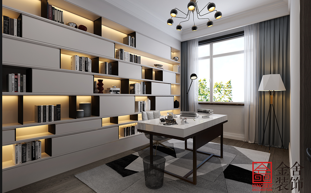 现代风格130平米